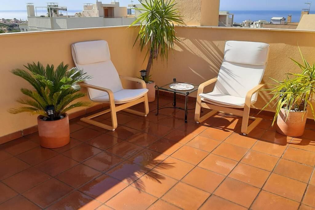 Atico Con Terraza Abierta/Open Terrace Apartment Mijas Luaran gambar